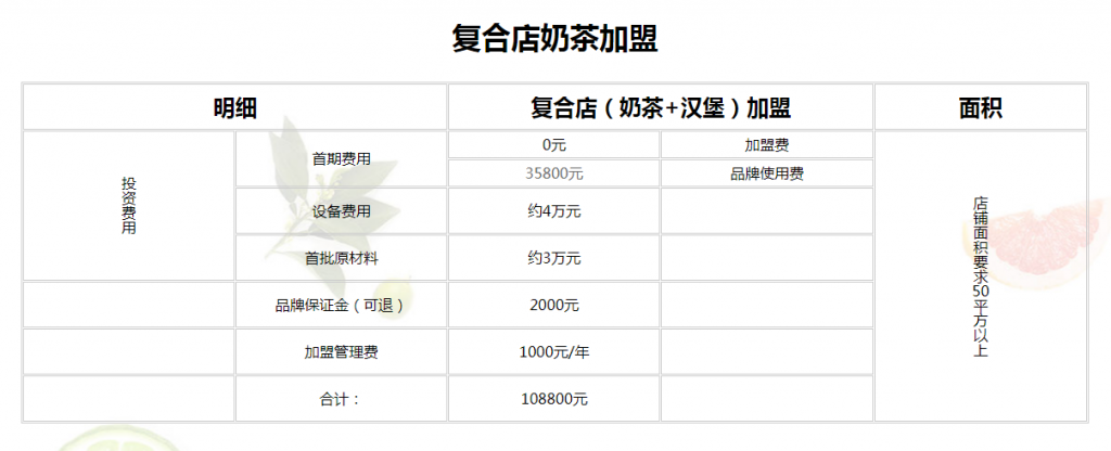 网红奶茶正版加盟