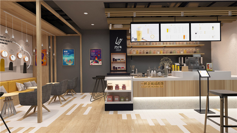 加盟店连锁奶茶店